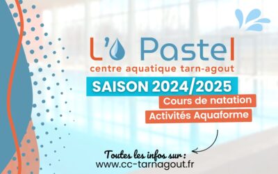 L’O Pastel : le centre aquatique fait sa rentrée !