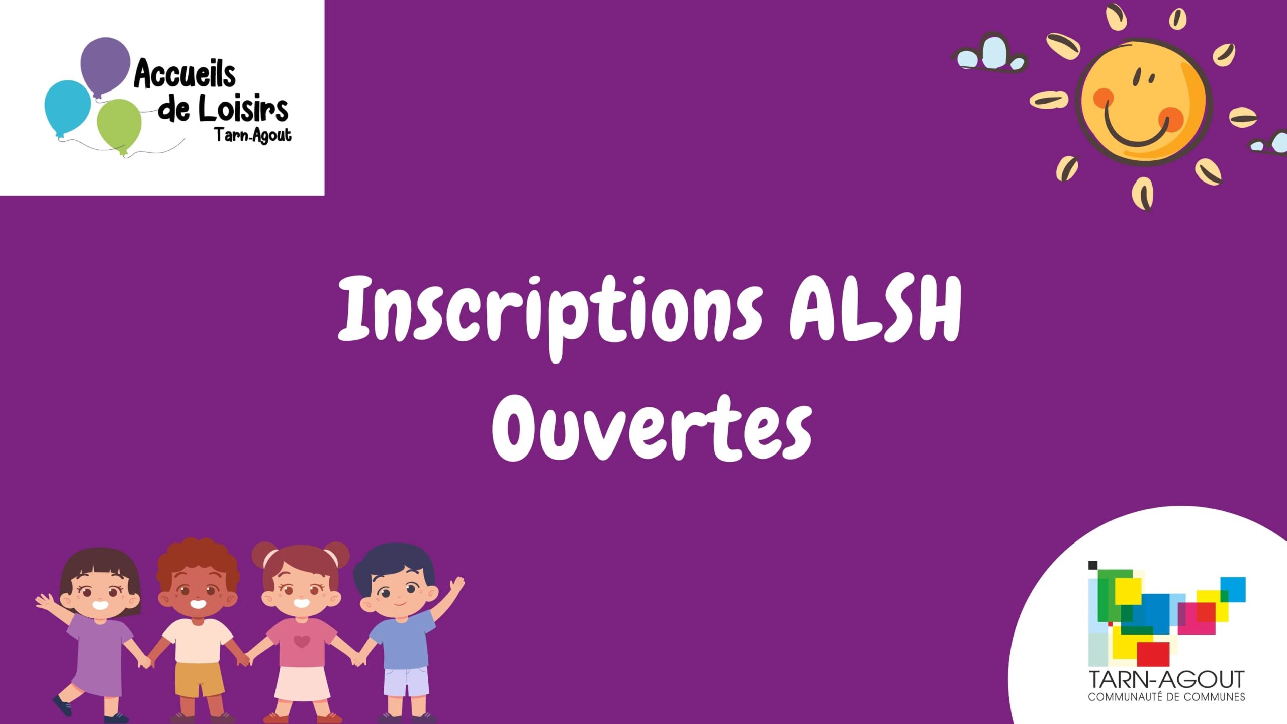 Ouverture inscription ALSH