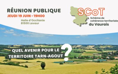 SCoT du Vaurais : une réunion publique le jeudi 19 juin (Lavaur)