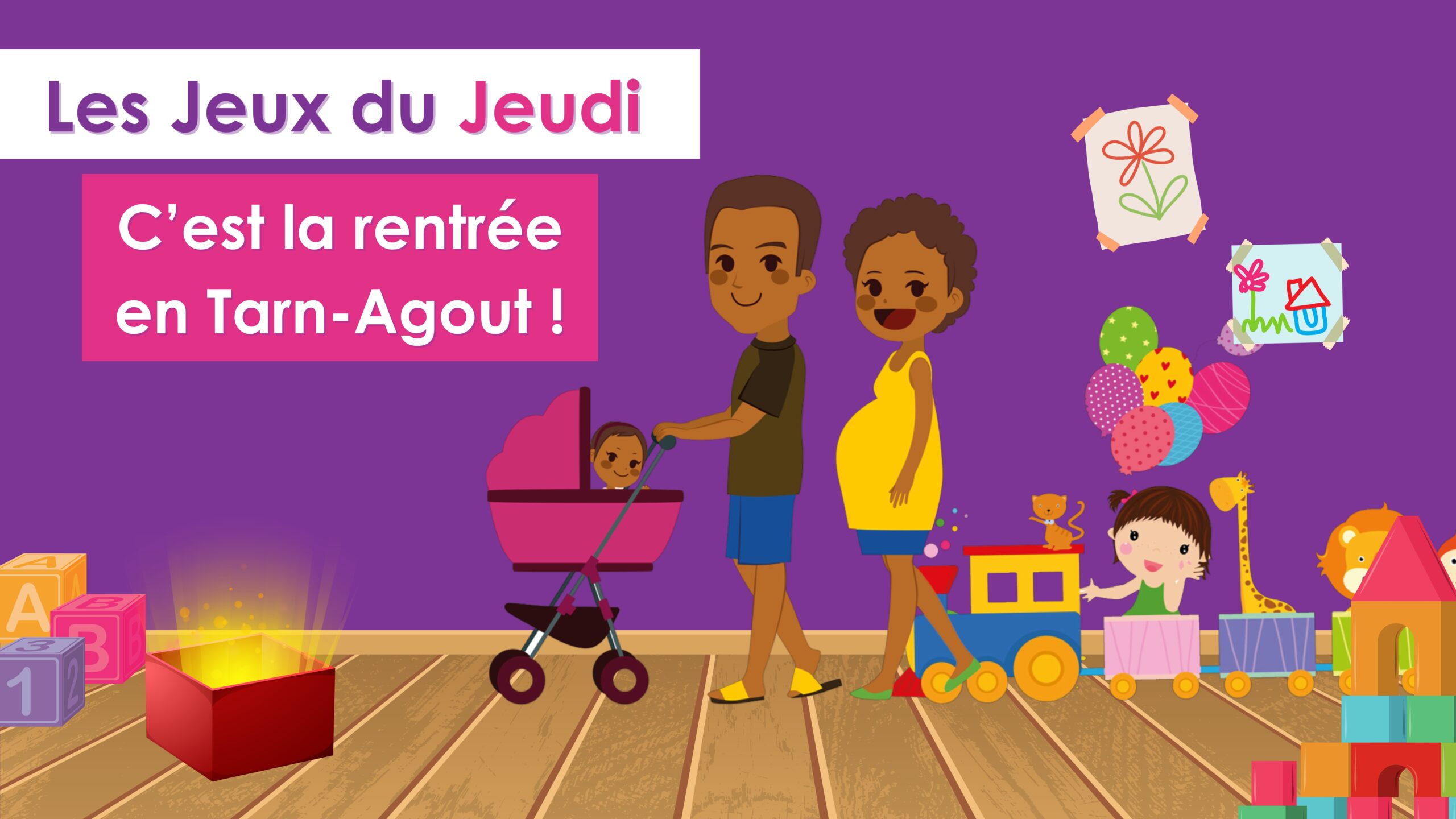PETITE ENFANCE – C’est la rentrée pour les Jeux du Jeudi, les ateliers itinérants du LAEP !