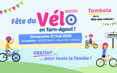 Fête du vélo en Tarn-Agout : une journée festive et gratuite à Ludolac !