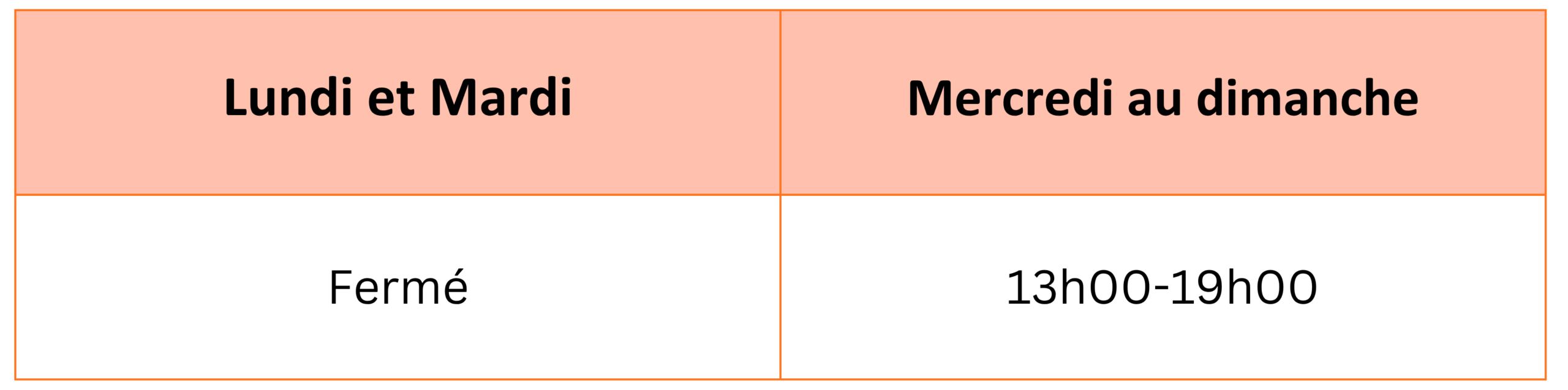 Saint-Sul - Horaires