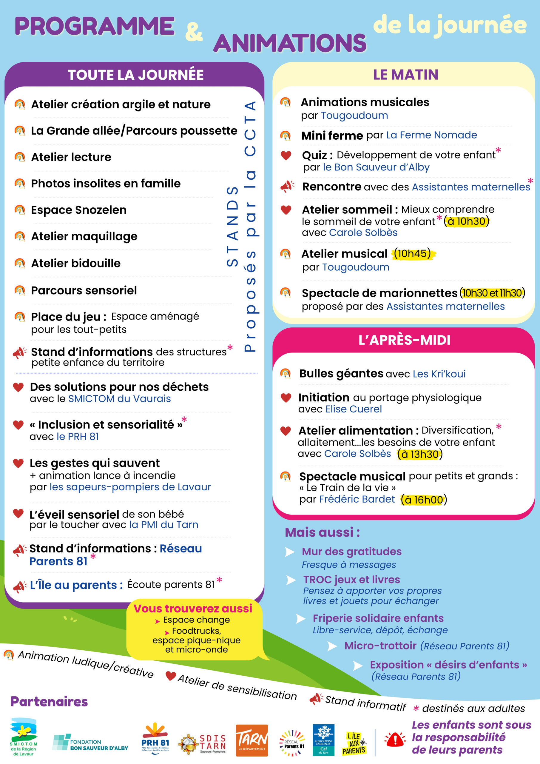 Programme - Journée des petits